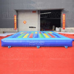 massive outdoor inflatable twister game