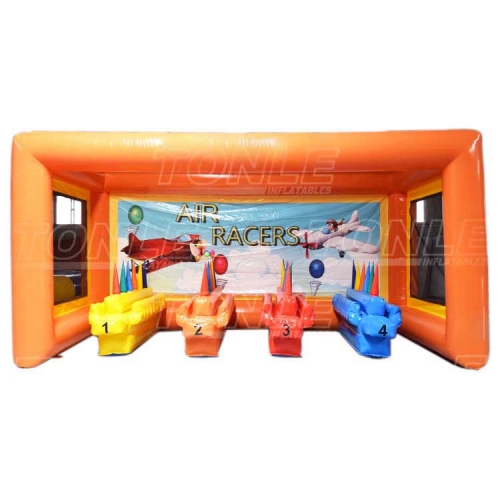 inflatable air racers carnival game