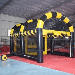 inflatable archery tag game