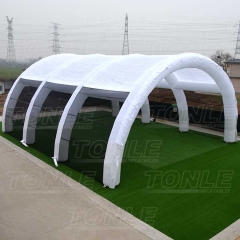 inflatable paintball bunker tent