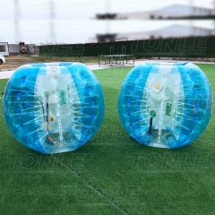 custom inflatable bubble football loopy bumper ball