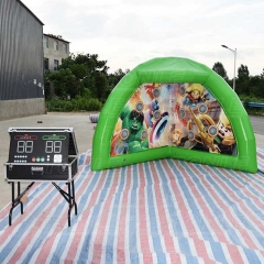 factory custom IPSY inflatable corner with IPS interactive playsystem