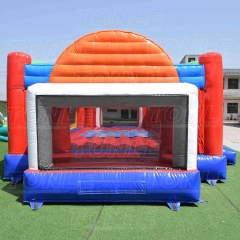 large custom inflatable all in one sports field games