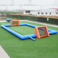 custom cheap inflatable football field competitive competition
