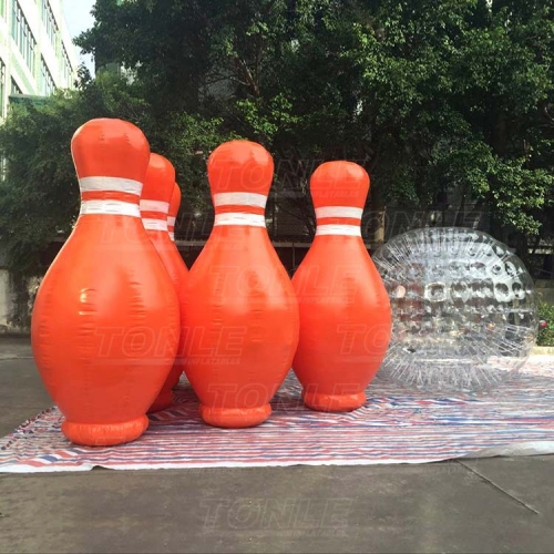 Bubble Giant inflatable Bowling Pin and Ball