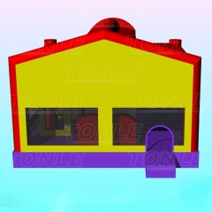 cheap wholesale inflatable classical red bounce house jumping castle