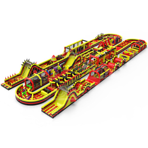 30*20m large bounce trampoline inflatable world