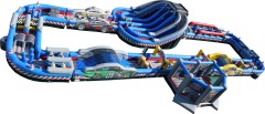 30*20m large bounce trampoline inflatable world
