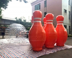 Bubble Giant inflatable Bowling Pin and Ball