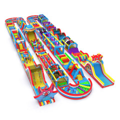 30*20m large bounce trampoline inflatable world
