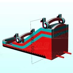 new design commercial inflatable water slide