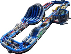 30*20m large bounce trampoline inflatable world
