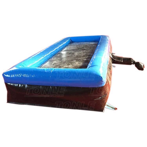 custom cheap inflatable flat closed inflatable guardrail landing pad air bag
