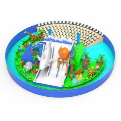 customized inflatable theme park