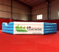 inflatable gaga ball pit game