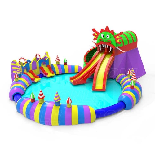 pirate ship mobile water pool park