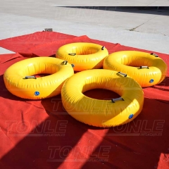 inflatable swimming ring with water park