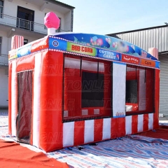 1 port inflatable concession stand