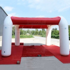 inflatable misting station tent