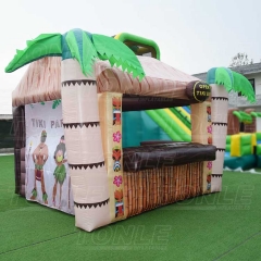 custom factory inflatable Savage jungle stall tent