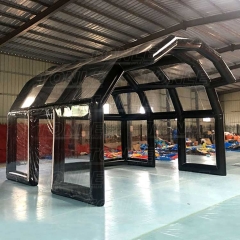 wholesale custom airtight outdoor inflatable transparent stage cover