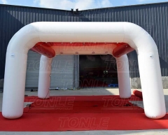 inflatable misting station tent