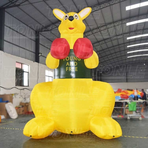 inflatable the Boxing kangaroo model