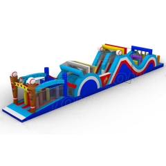 inflatable obstacle course cheap crazy game run match
