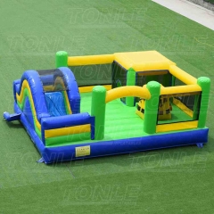 inflatable obstacle course combo bouncer jumper slide
