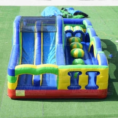 inflatable all in one obstacle course