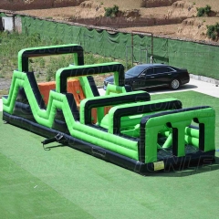 large custom inflatable jungle obstacle course