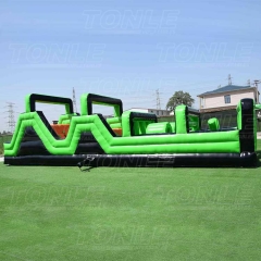 inflatable army obstacle course