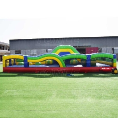 inflatable all in one obstacle course