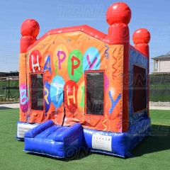 Custom birthday themed bouncy house for sale