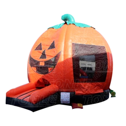 Giant halloween inflatable pumpkin bouncer jumper moonwalk jumping castle bounce house for sale
