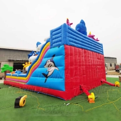 Customized underwater world inflatable playground for sale