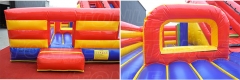 Slide bounce house inflatable playground