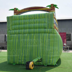 marble inflatable water slide