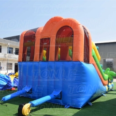 marble inflatable water slide