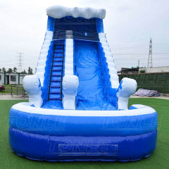backyard commercial grade mini kids inflatable water slide