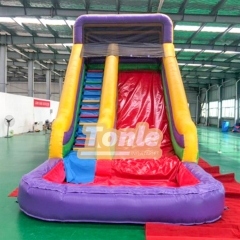 Factory custom cheap inflatable water slide
