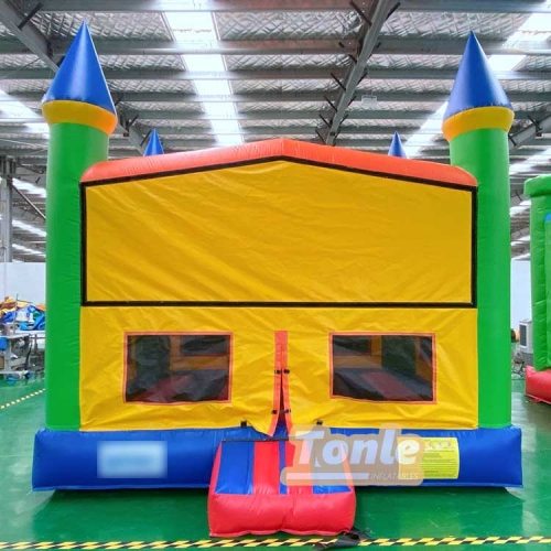 Custom Replaceable Banner Inflatable Bounce House