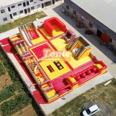 Factory price indoor inflatable theme park amusement park inflatable amusement park for sale