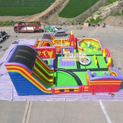 Customized new inflatable playground, climbing game park