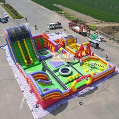 Customized new inflatable playground, climbing game park