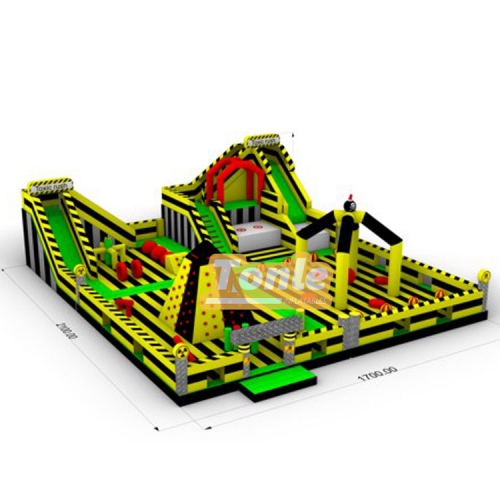 Customized commercial multi-project children's adult inflatable game park