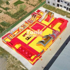 Factory price indoor inflatable theme park amusement park inflatable amusement park for sale