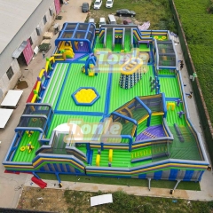 custom new design factory high quality inflatable theme park air bouncer jumper castle playground