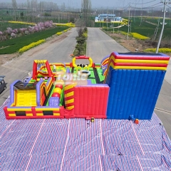 Customized new inflatable playground, climbing game park