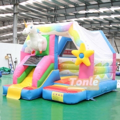 unicorn bouncy castle